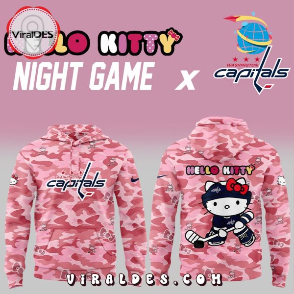 Washington Capitals x Hello Kitty Night Hoodie
