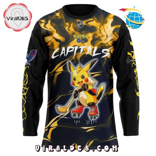 Washington Capitals x Pokémon GO Hockey Jersey