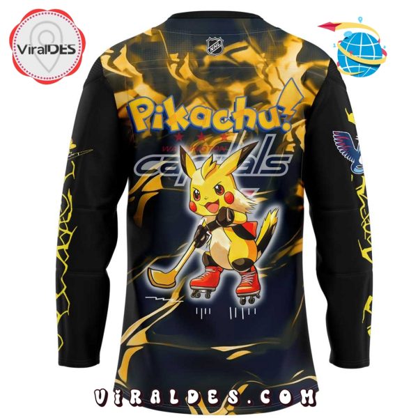 Washington Capitals x Pokémon GO Hockey Jersey