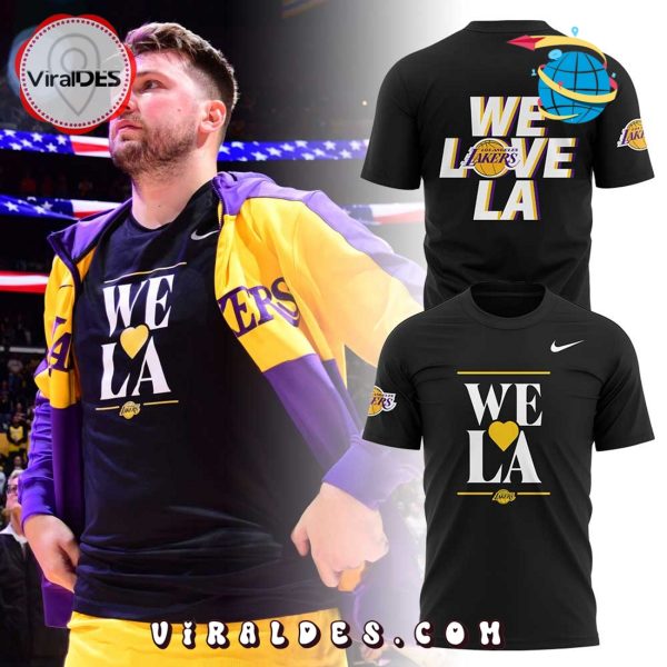 We Love LA – Los Angeles Lakers Luka Doncic Hoodie