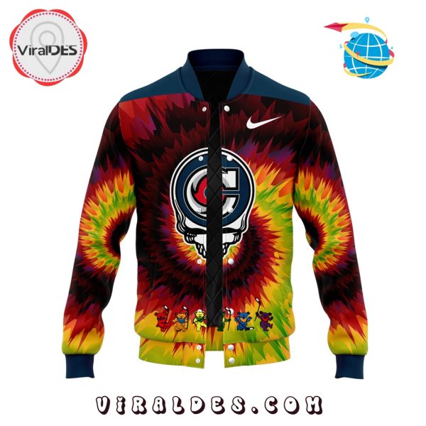2025 Cincinnati Cyclones Grateful Dead Night Baseball Jacket