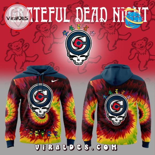 2025 Cincinnati Cyclones Grateful Dead Night Hoodie