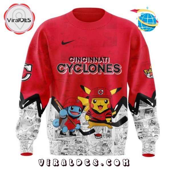 2025 Cincinnati Cyclones x Pokémon Hoodie