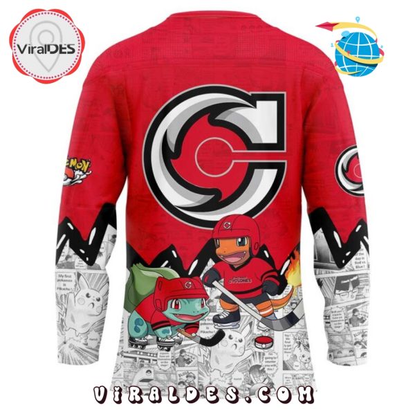 2025 Cincinnati Cyclones x Pokémon New Hockey Jersey