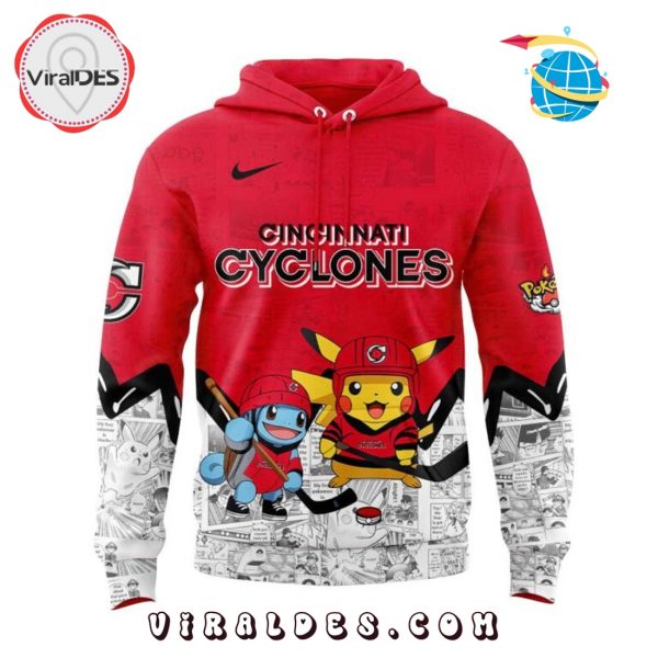 2025 Cincinnati Cyclones x Pokémon New Hoodie, Pants