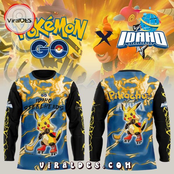 2025 Idaho Steelheads x Pokémon GO Hockey Jersey