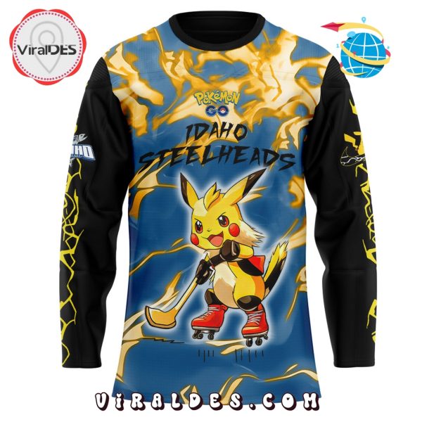 2025 Idaho Steelheads x Pokémon GO Hockey Jersey