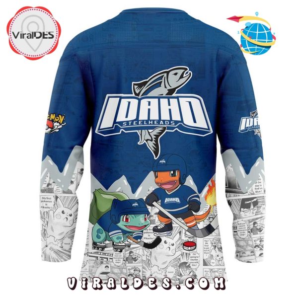 2025 Idaho Steelheads x Pokémon Hockey Jersey
