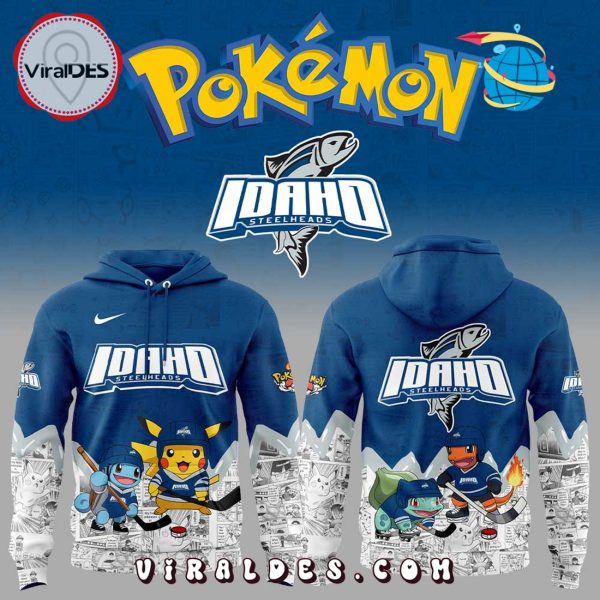 2025 Idaho Steelheads x Pokémon Hoodie, Pants