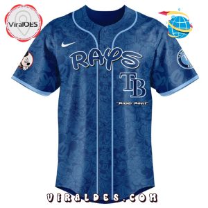 MLB Tampa Bay Rays x Mickey Mouse Baseball Jersey