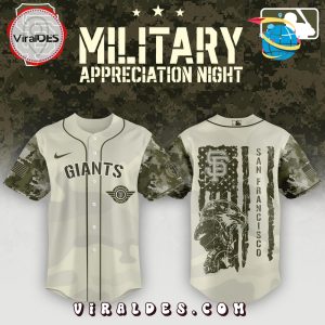 San Francisco Giants x MLB 2025 Armed Forces Day Night Baseball Jersey