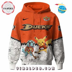 Anaheim Ducks NHL x Pokemon 2025 Hoodie, Pants