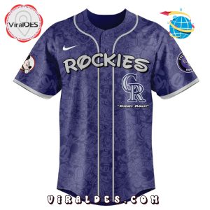 MLB Colorado Rockies x Mickey Mouse Baseball Jersey
