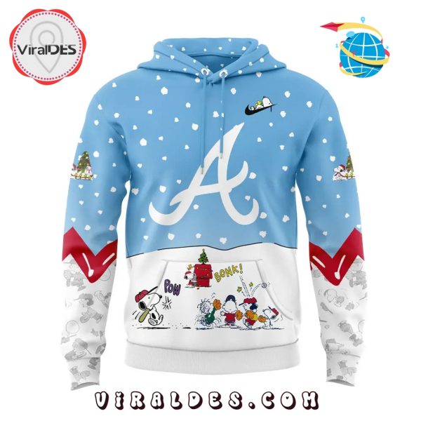 Atlanta Braves 2025 Peanuts & Snoopy Hoodie, Jogger, Cap