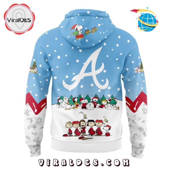 Atlanta Braves 2025 Peanuts & Snoopy Hoodie, Jogger, Cap