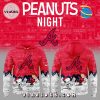 Atlanta Braves 75th Anniversary Peanuts Navy Hoodie, Jogger, Cap