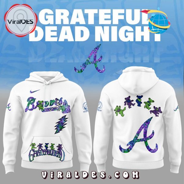 Atlanta Braves Grateful Dead Night 2025 Hoodie, Jogger, Cap