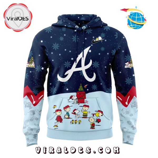 Atlanta Braves MLB Peanuts & Snoopy Hoodie, Jogger, Cap