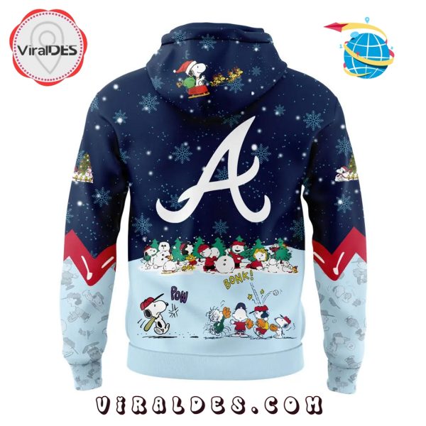 Atlanta Braves MLB Peanuts & Snoopy Hoodie, Jogger, Cap