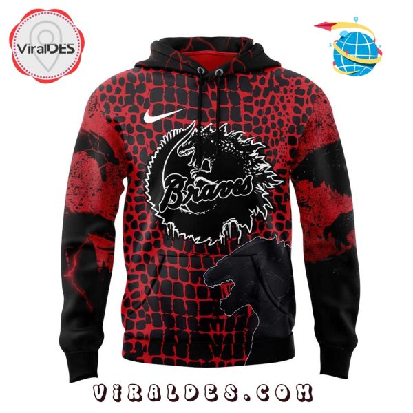 Atlanta Braves x Godzilla Hoodie, Jogger, Cap