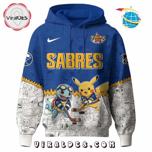 Buffalo Sabres NHL x Pokemon 2025 Hoodie, Pants