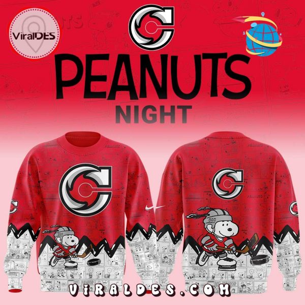 Cincinnati Cyclones Peanuts Night Anniversary Hoodie