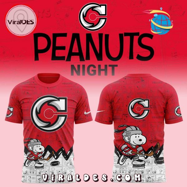 Cincinnati Cyclones Peanuts Night Anniversary Hoodie