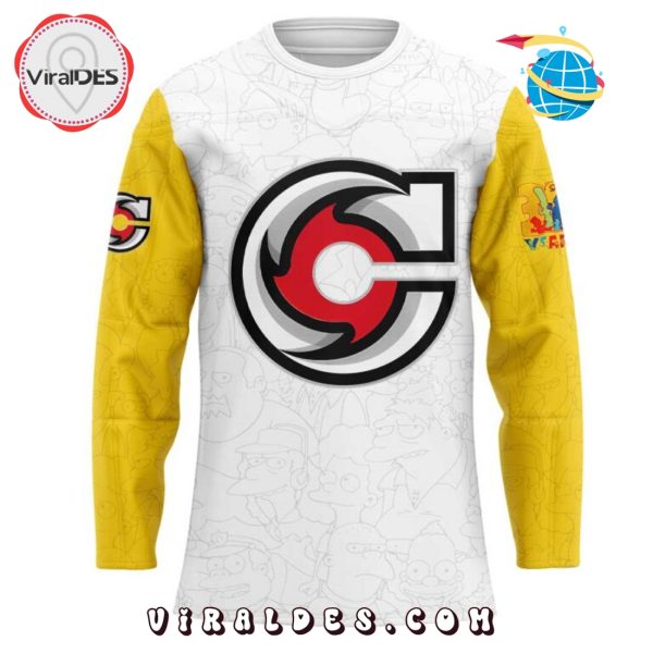 Cincinnati Cyclones x 35th The Simpsons Hockey Jersey