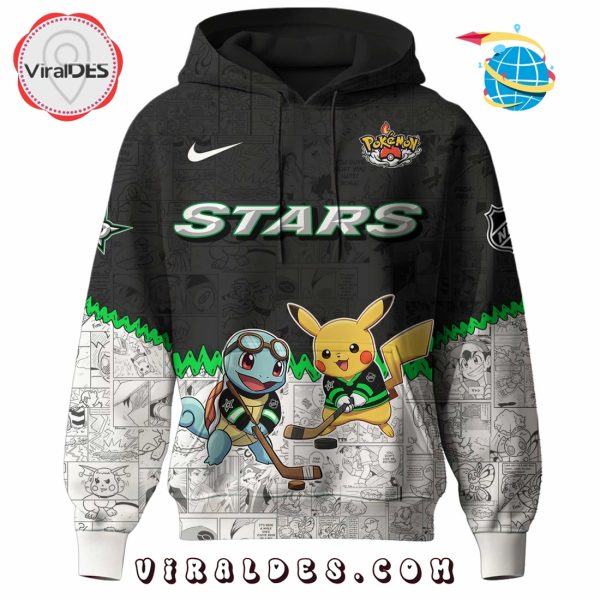 Dallas Stars NHL x Pokemon 2025 Hoodie, Pants