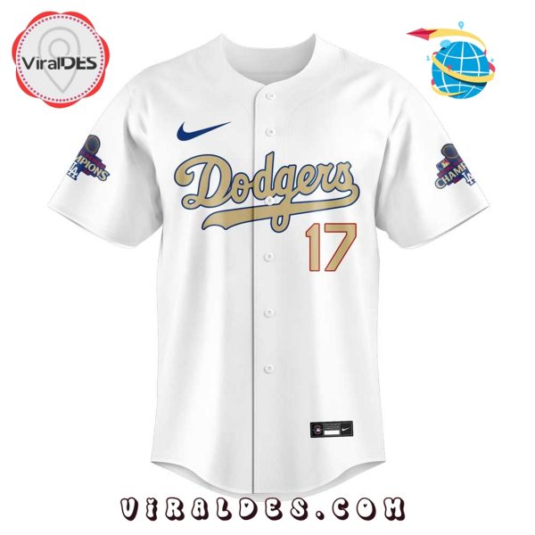 Dodgers Gold Collection Uniforms Shohei Ohtani Baseball Jersey