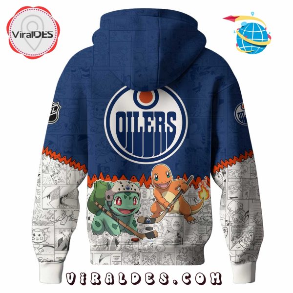 Edmonton Oilers NHL x Pokemon 2025 Hoodie, Pants