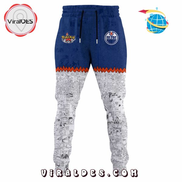 Edmonton Oilers NHL x Pokemon 2025 Hoodie, Pants