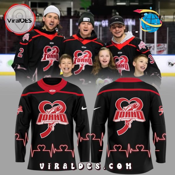 Idaho Steelheads Jayden DeLuca Foundation Hockey Jersey