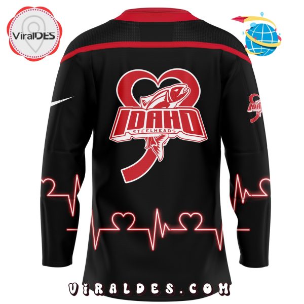 Idaho Steelheads Jayden DeLuca Foundation Hockey Jersey