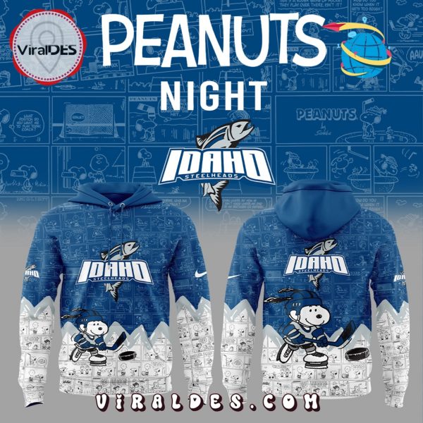 Idaho Steelheads Peanuts Night Anniversary Hoodie, Pants