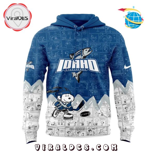 Idaho Steelheads Peanuts Night Anniversary Hoodie, Pants