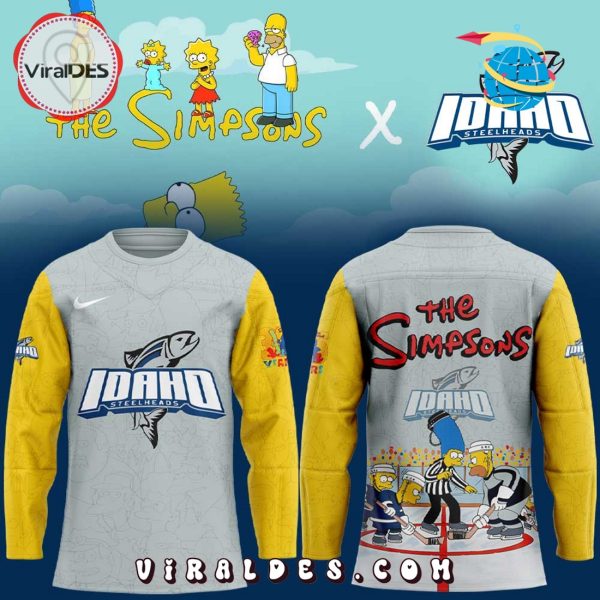 Idaho Steelheads x 35th The Simpsons Hockey Jersey