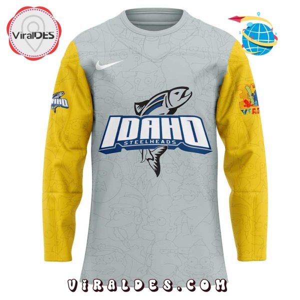 Idaho Steelheads x 35th The Simpsons Hockey Jersey