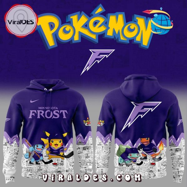 Minnesota Frost x Pokémon 2025 Hoodie, Jogger, Cap