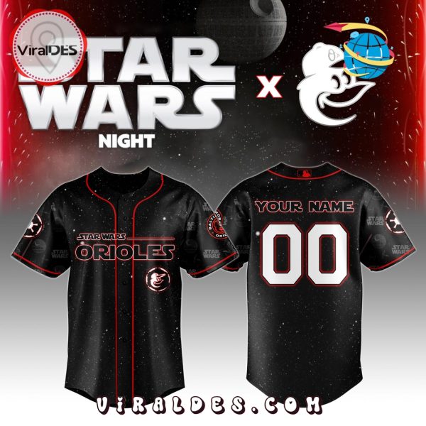MLB Baltimore Orioles x Star War Night 2025 Jersey