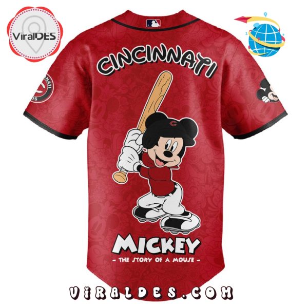 MLB Cincinnati Reds x Mickey Mouse Baseball Jersey