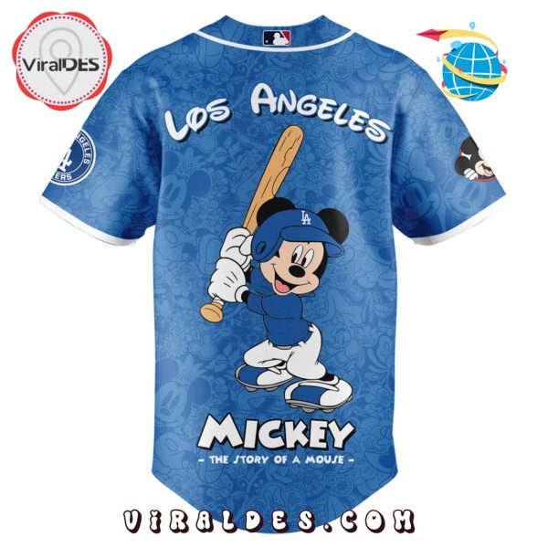 MLB Los Angeles Dodgers x Mickey Mouse Baseball Jersey