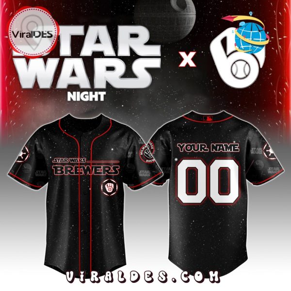 MLB Milwaukee Brewers x Star War Night 2025 Jersey