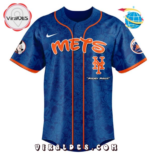 MLB New York Mets x Mickey Mouse Baseball Jersey