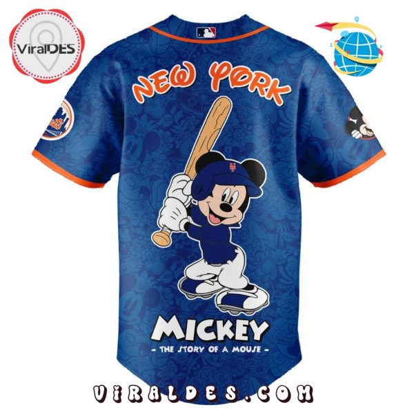 MLB New York Mets x Mickey Mouse Baseball Jersey