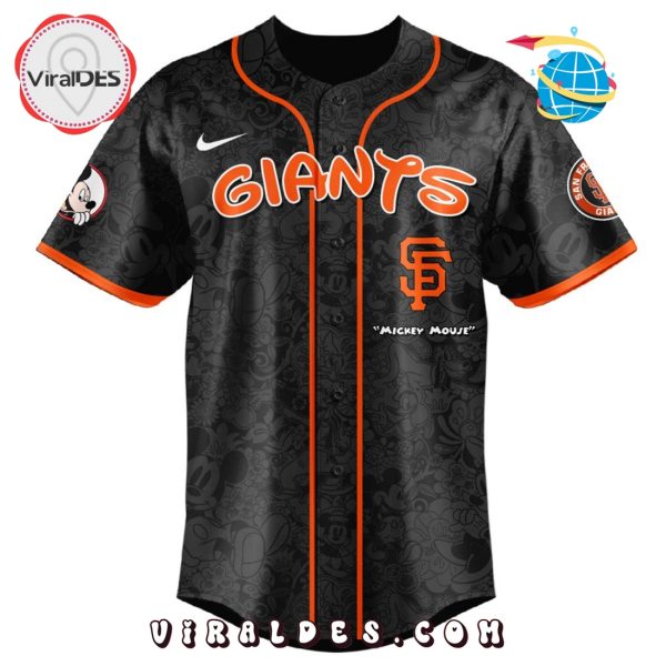 MLB San Francisco Giants x Mickey Mouse Baseball Jersey
