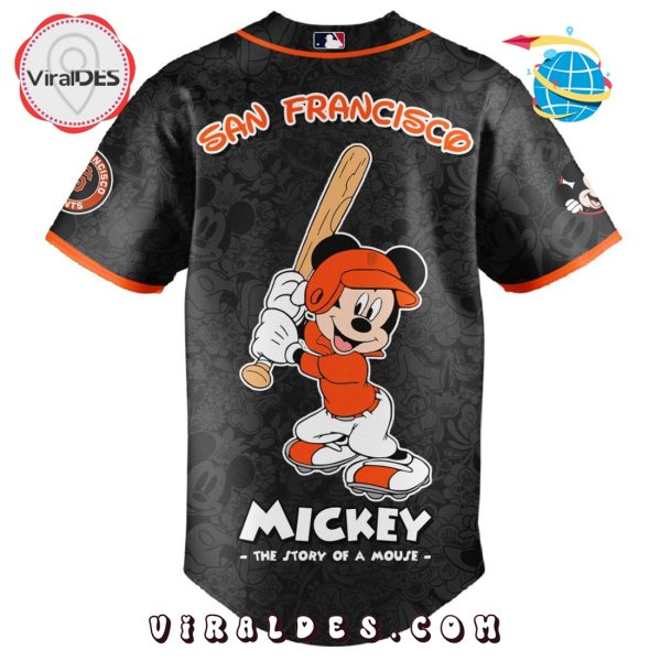 MLB San Francisco Giants x Mickey Mouse Baseball Jersey