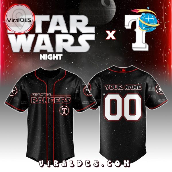 MLB Texas Rangers x Star War Night 2025 Jersey
