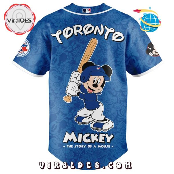 MLB Toronto Blue Jays x Mickey Mouse Baseball Jersey