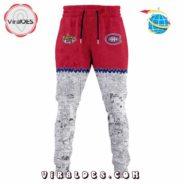 Montreal Canadiens NHL x Pokemon 2025 Hoodie, Pants